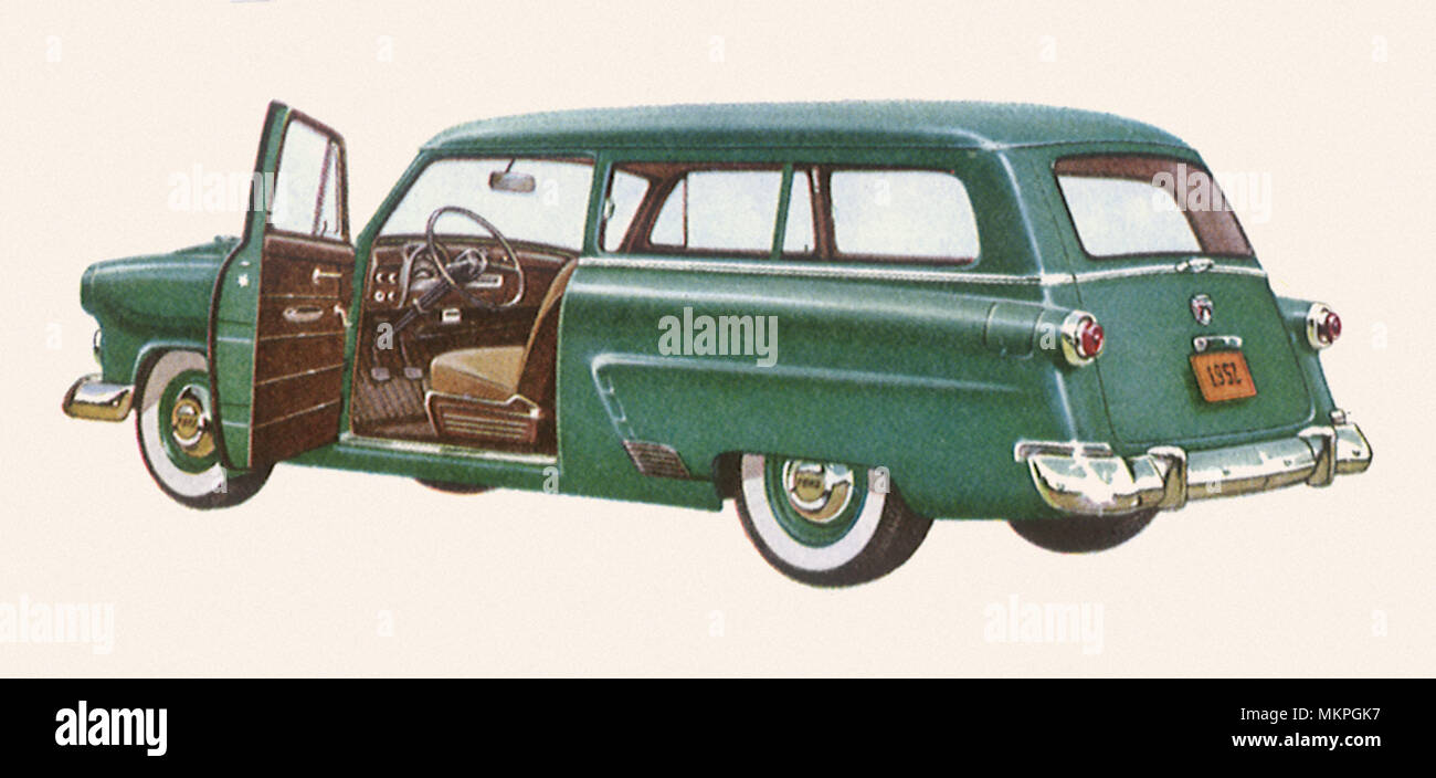 1952 Ford Ranch Wagon Stockfoto