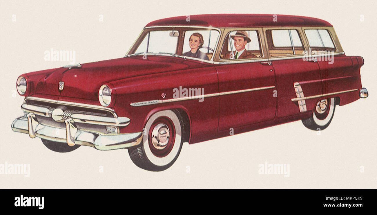 1953 Ford Land Limousine Stockfoto