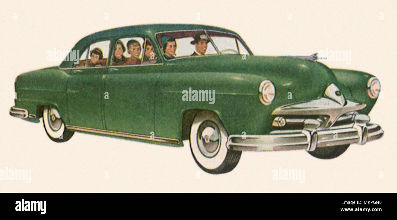 1950 Frazer 4-türige Limousine Stockfoto