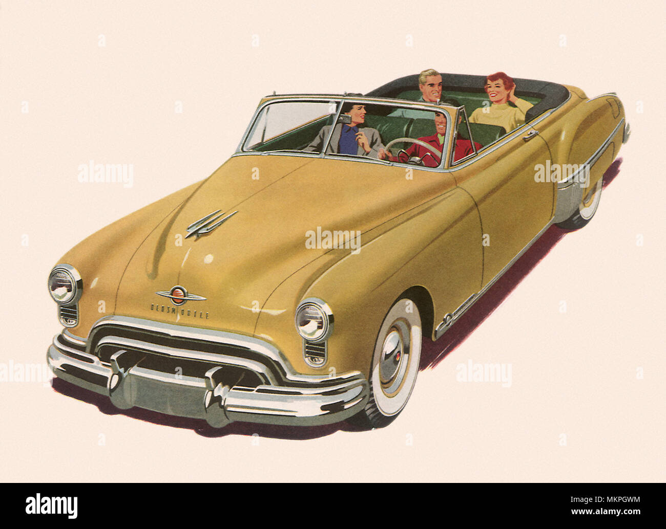 1949 Oldsmobile 88 Convertible Stockfoto