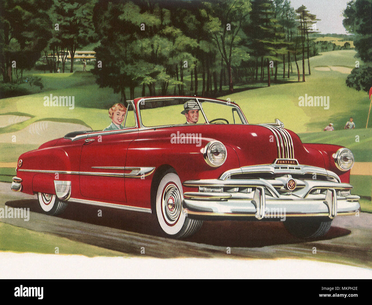 1952 Pontiac Stockfoto