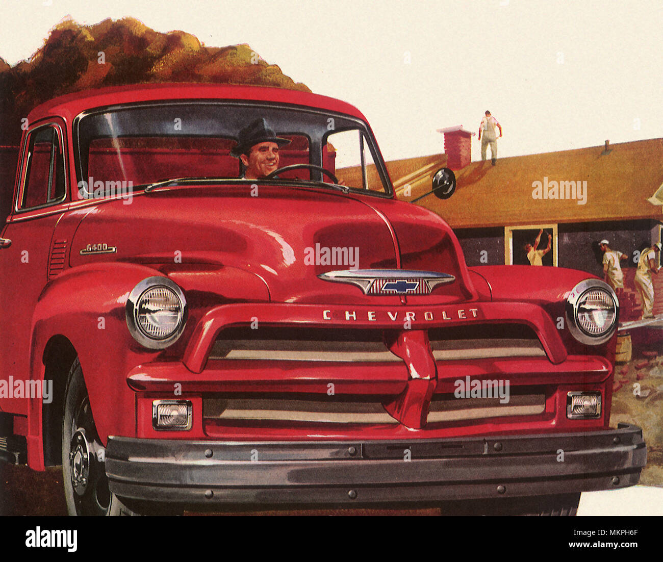 1954 Chevrolet Pickup Truck Stockfoto