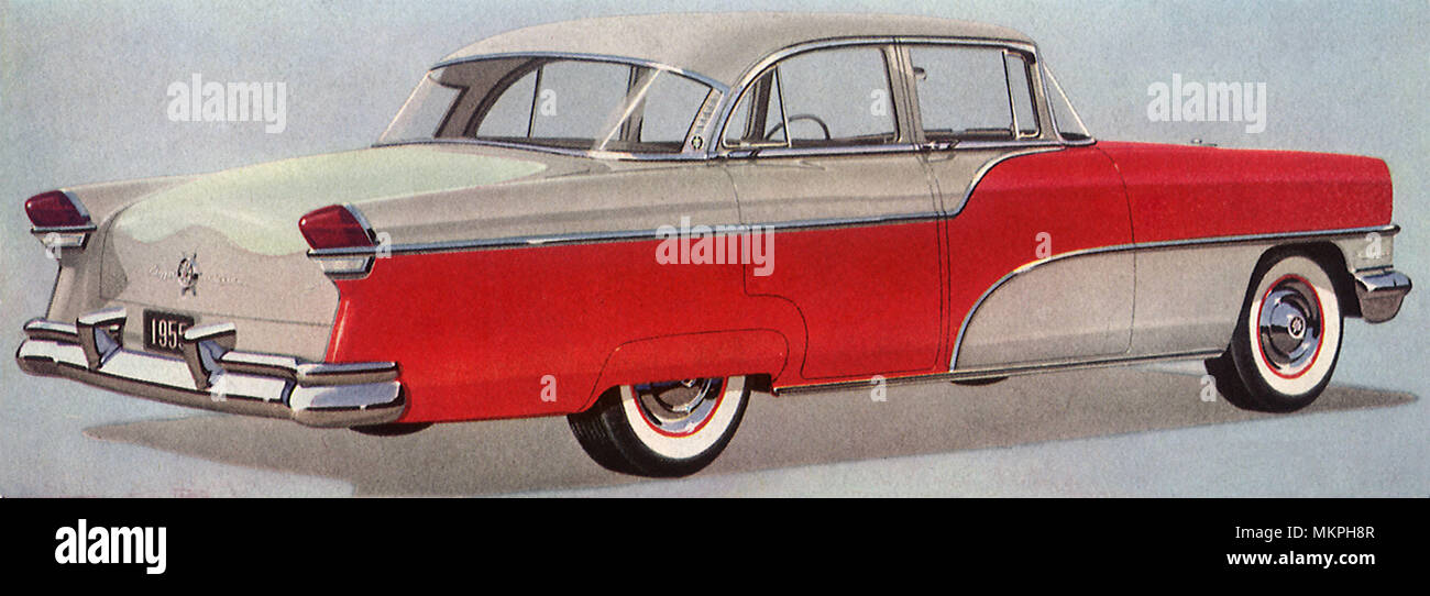1955 Packard Clipper Benutzerdefinierte vier Türen Stockfoto