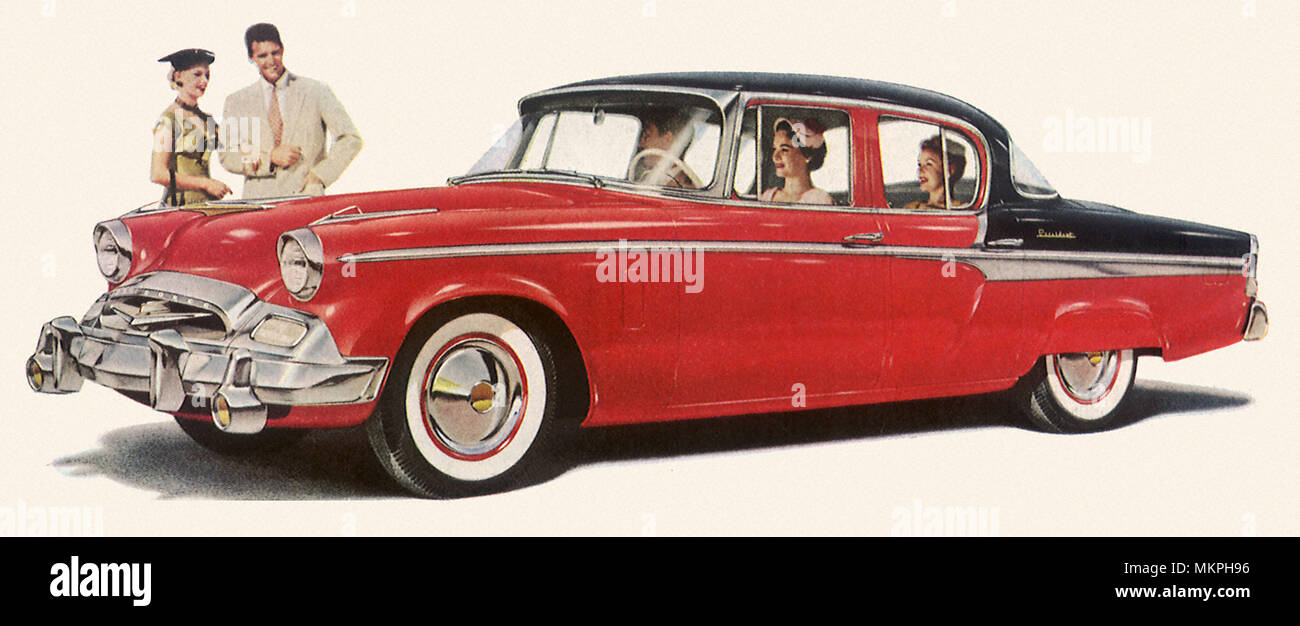 1955 Studebaker Commander Stockfoto