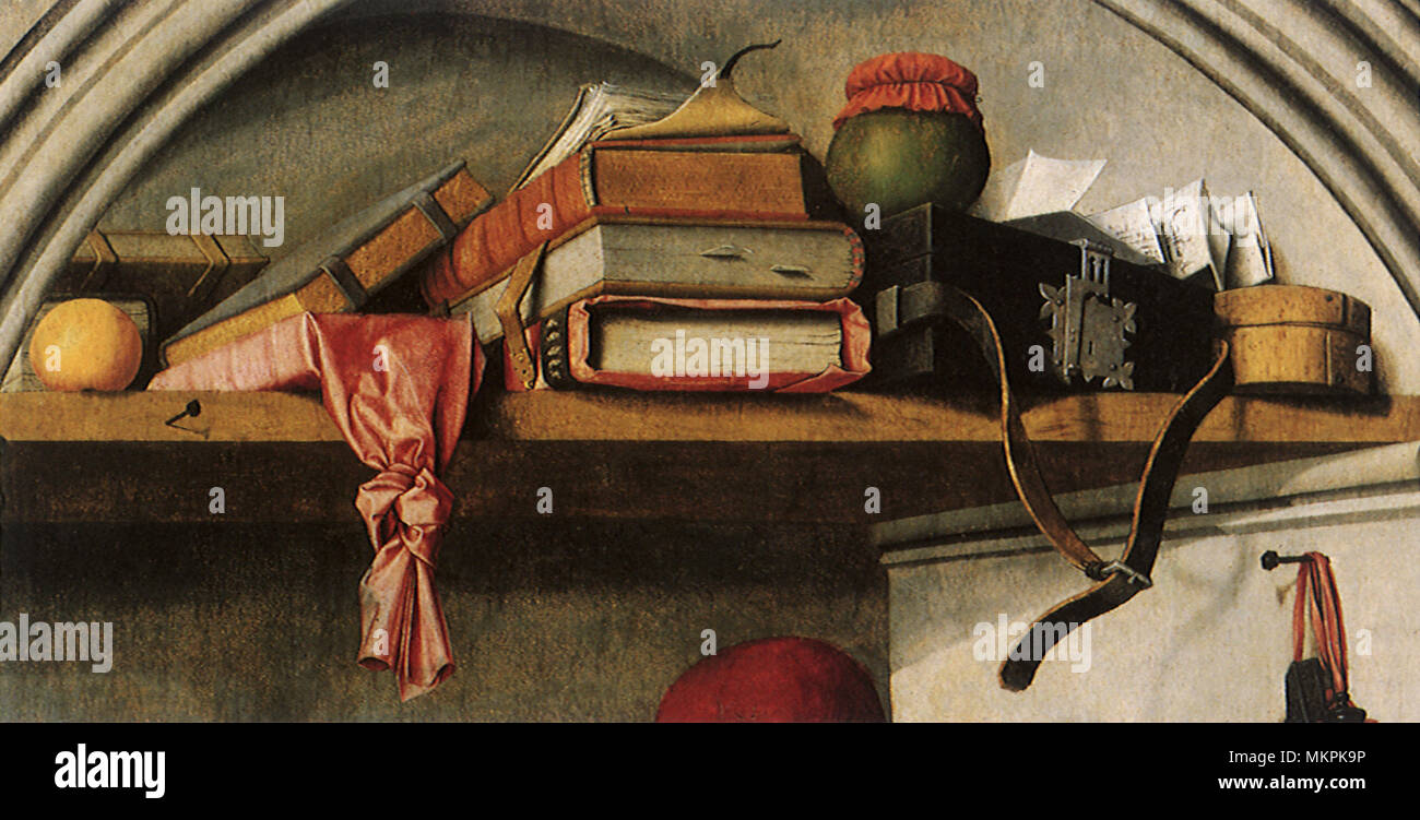 Der Prophet Jeremia, Detail Stockfoto