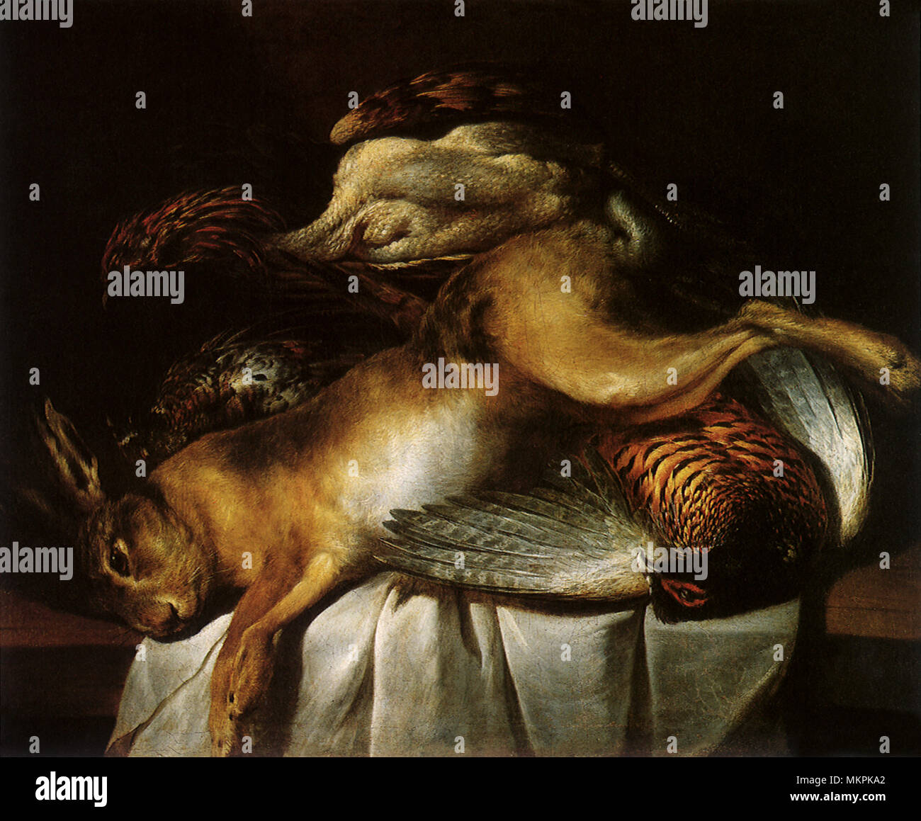 Stillleben mit Spiel Stockfoto