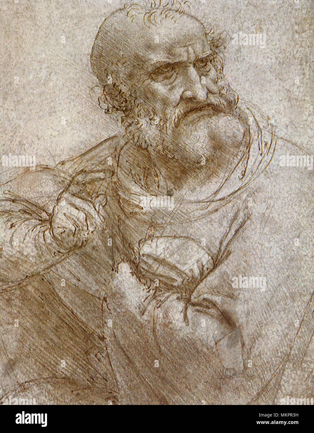 Studie für St. Peter Stockfoto