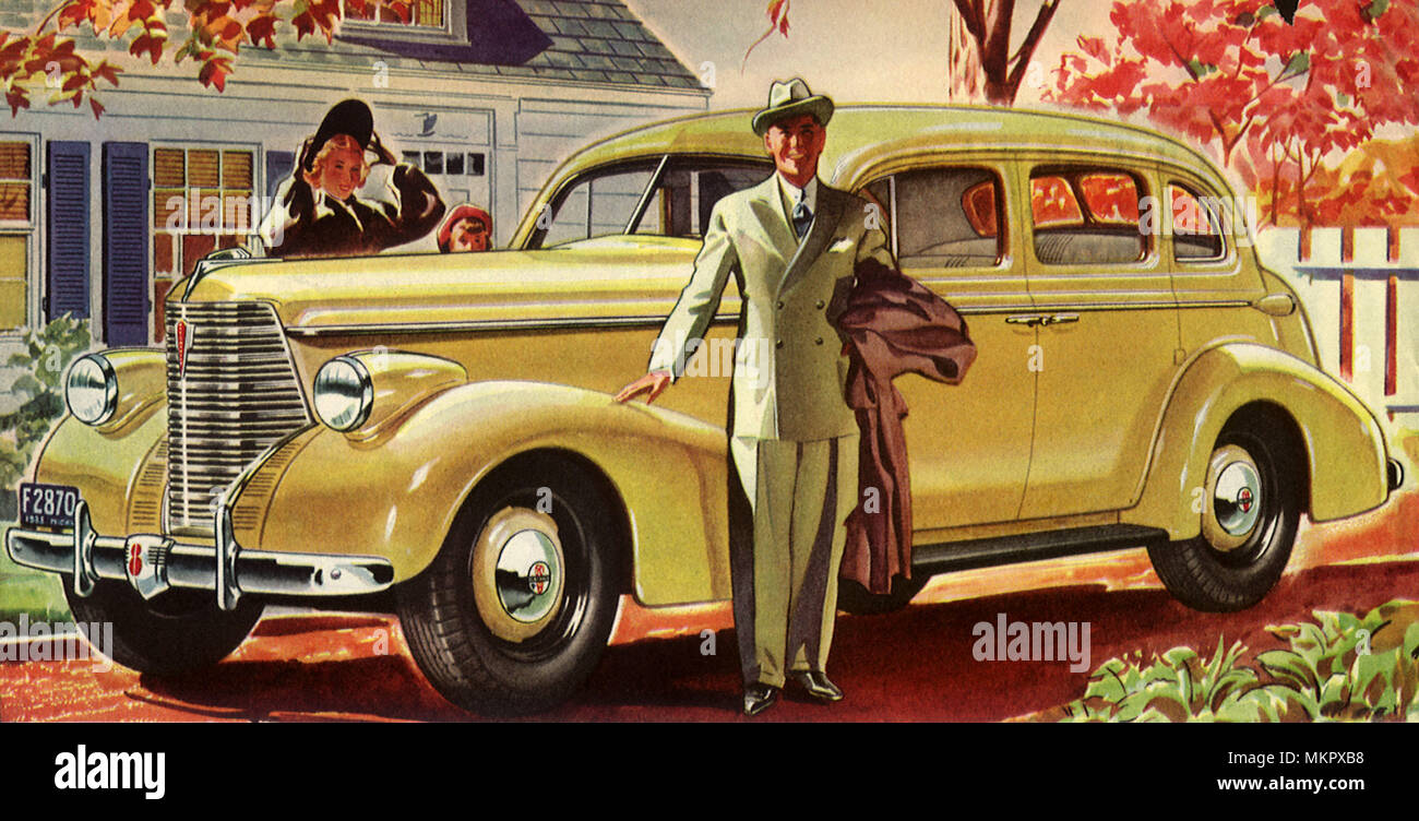 1938 Oldsmobile Acht Stockfoto