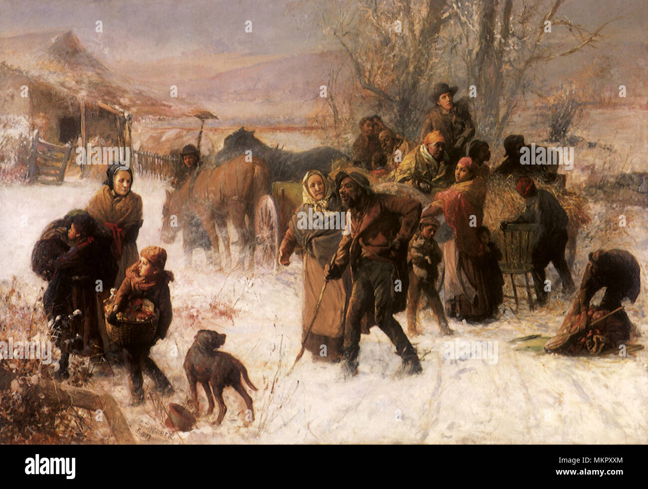 Der Underground Railroad Stockfoto