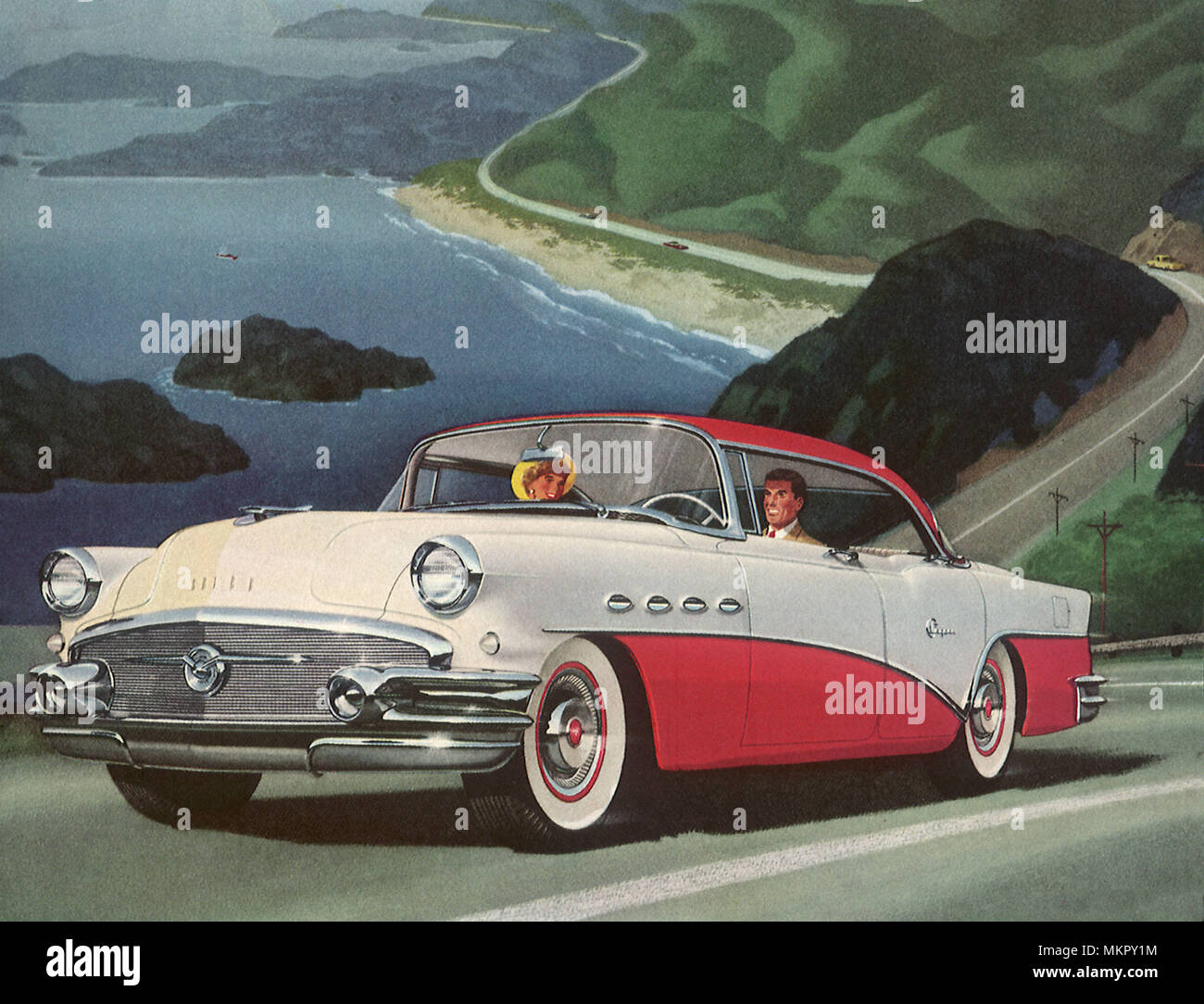 1956 Buick Super Stockfoto