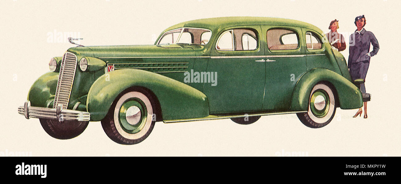 1936 Cadillac Serie 60 Stockfoto