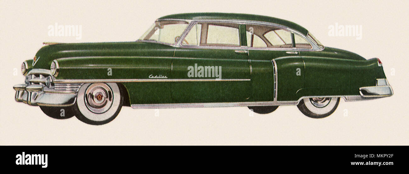 1950 Cadillac Serie 62 Sedan Stockfoto