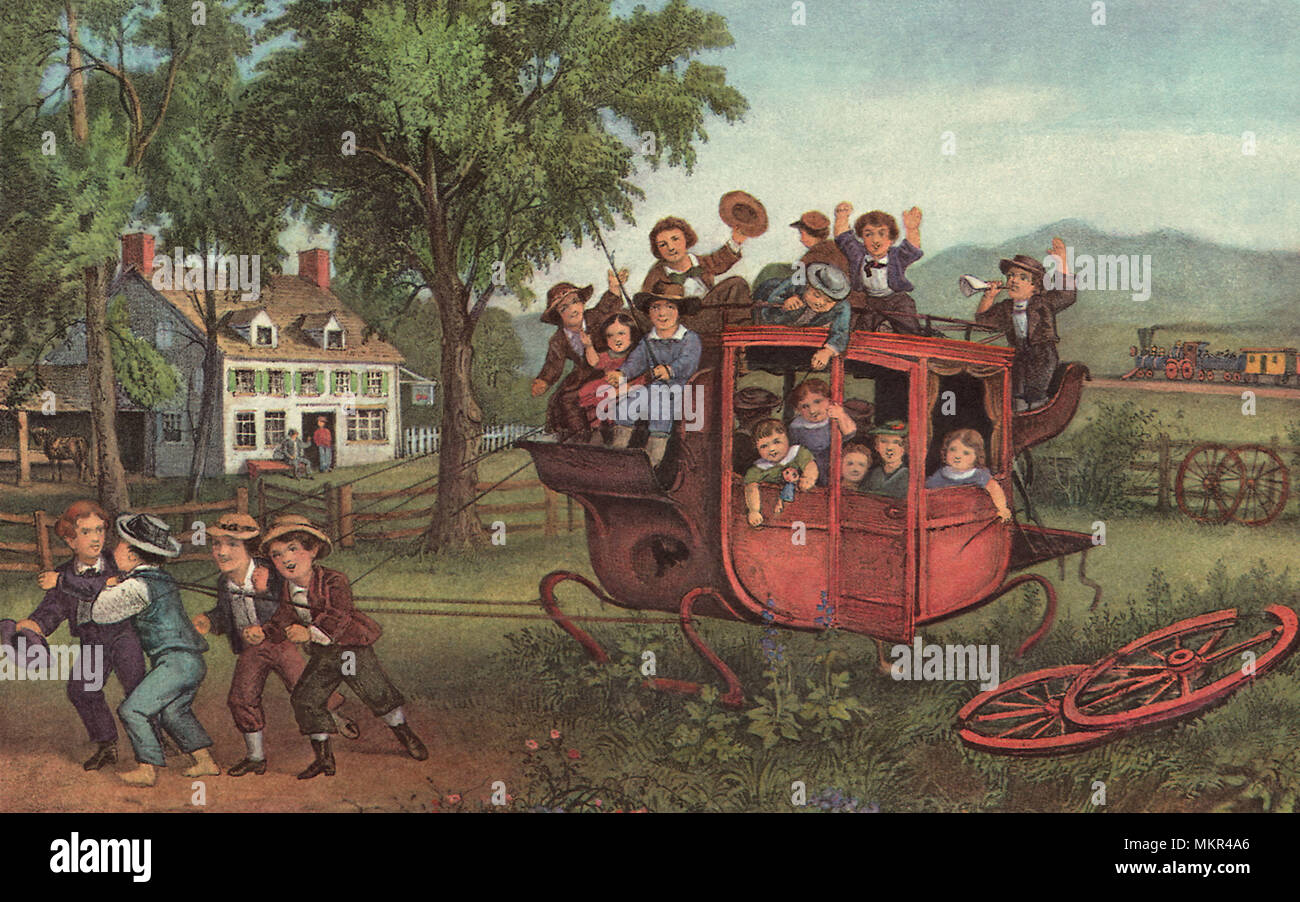 Junges Blut in einem alten Körper Stockfoto