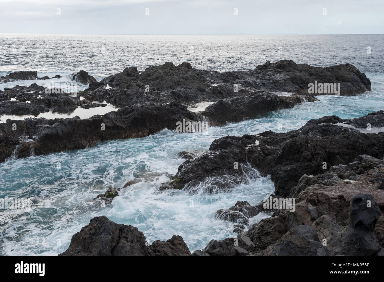 Garachico, Provinz Santa Cruz de Tenerife, Teneriffa, Kanarische Inseln, Spanien Stockfoto