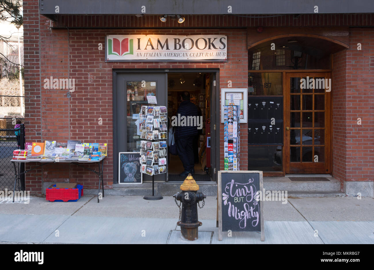 Eine Buchhandlung in Boston - Boston, Massachusetts, USA Stockfoto