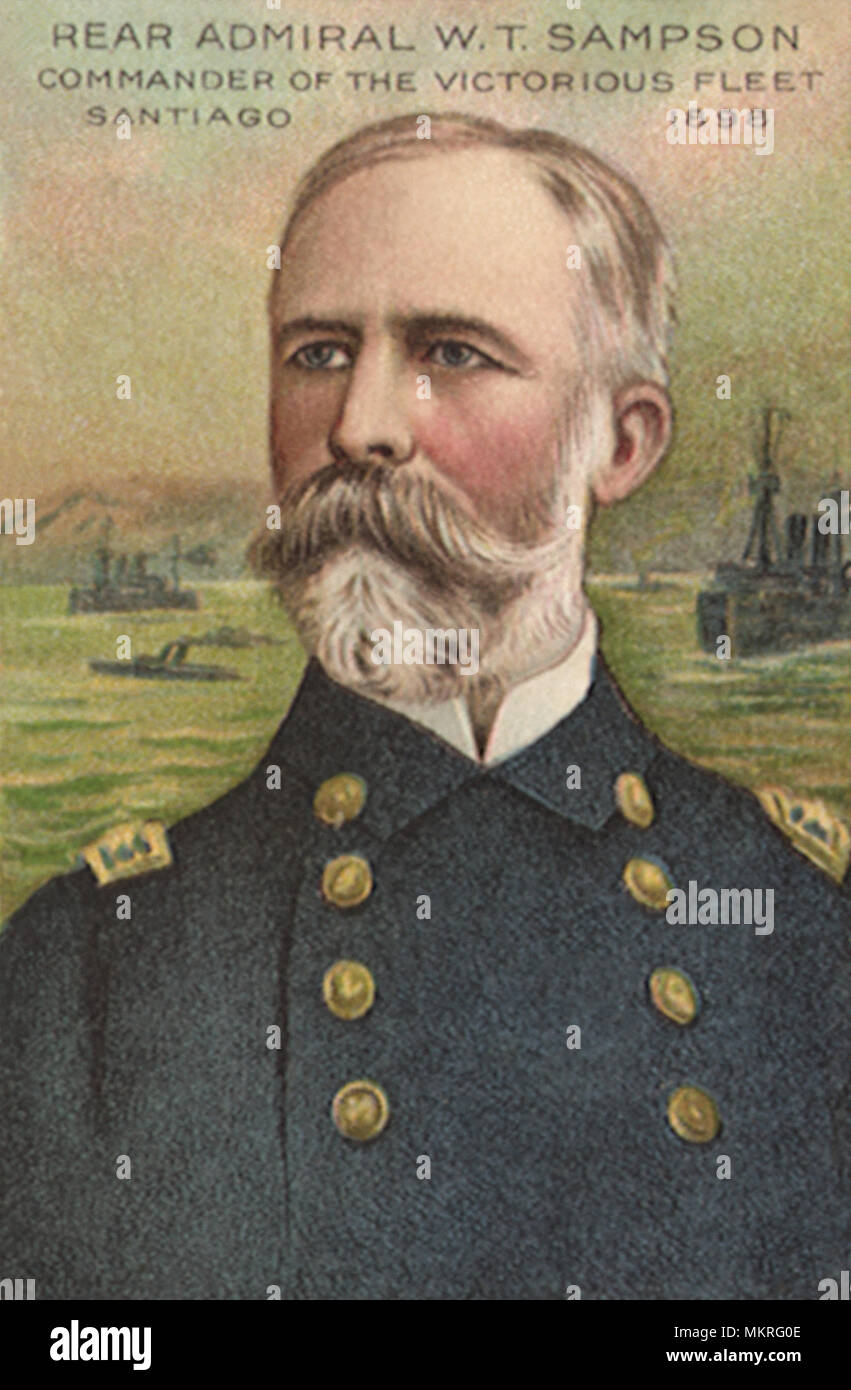 Konteradmiral W.T. Sampson Stockfoto