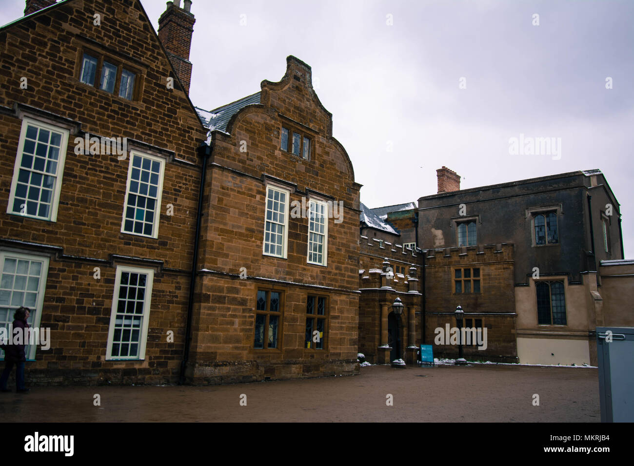 Delapre Abtei Northampton England Stockfoto