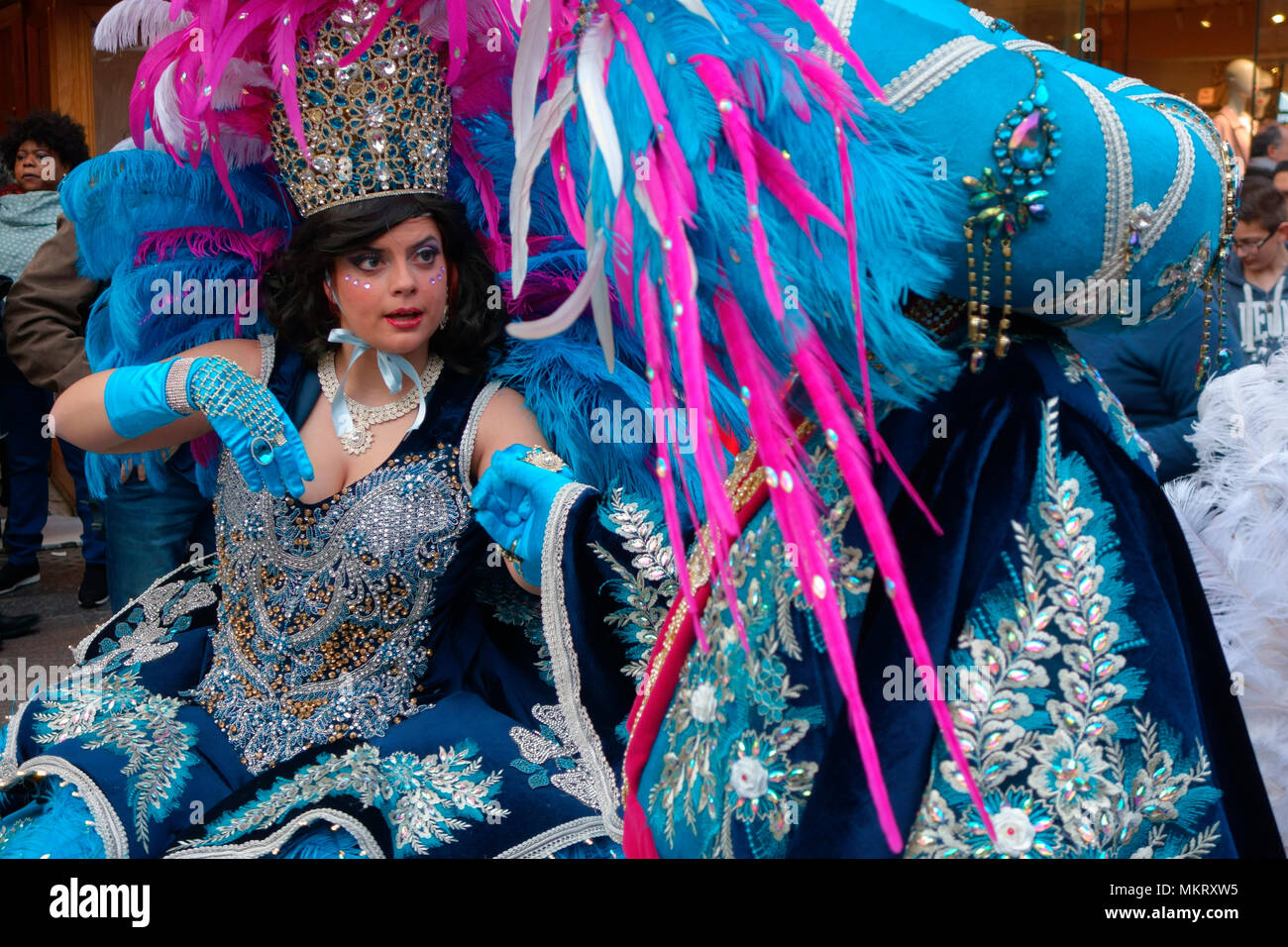 Karneval in Valletta, Februar 2018, Malta, Europa Stockfoto