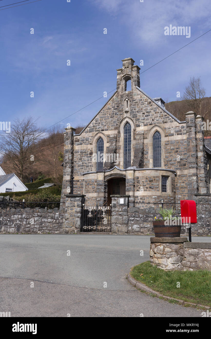 Ann Griffiths Memorial Chapel, Dolanog Stockfoto