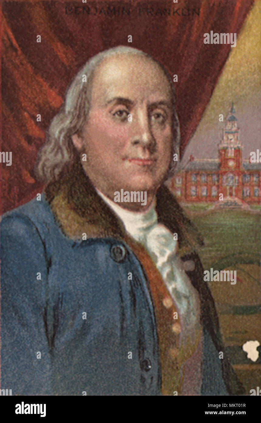 Benjamin Franklin Stockfoto