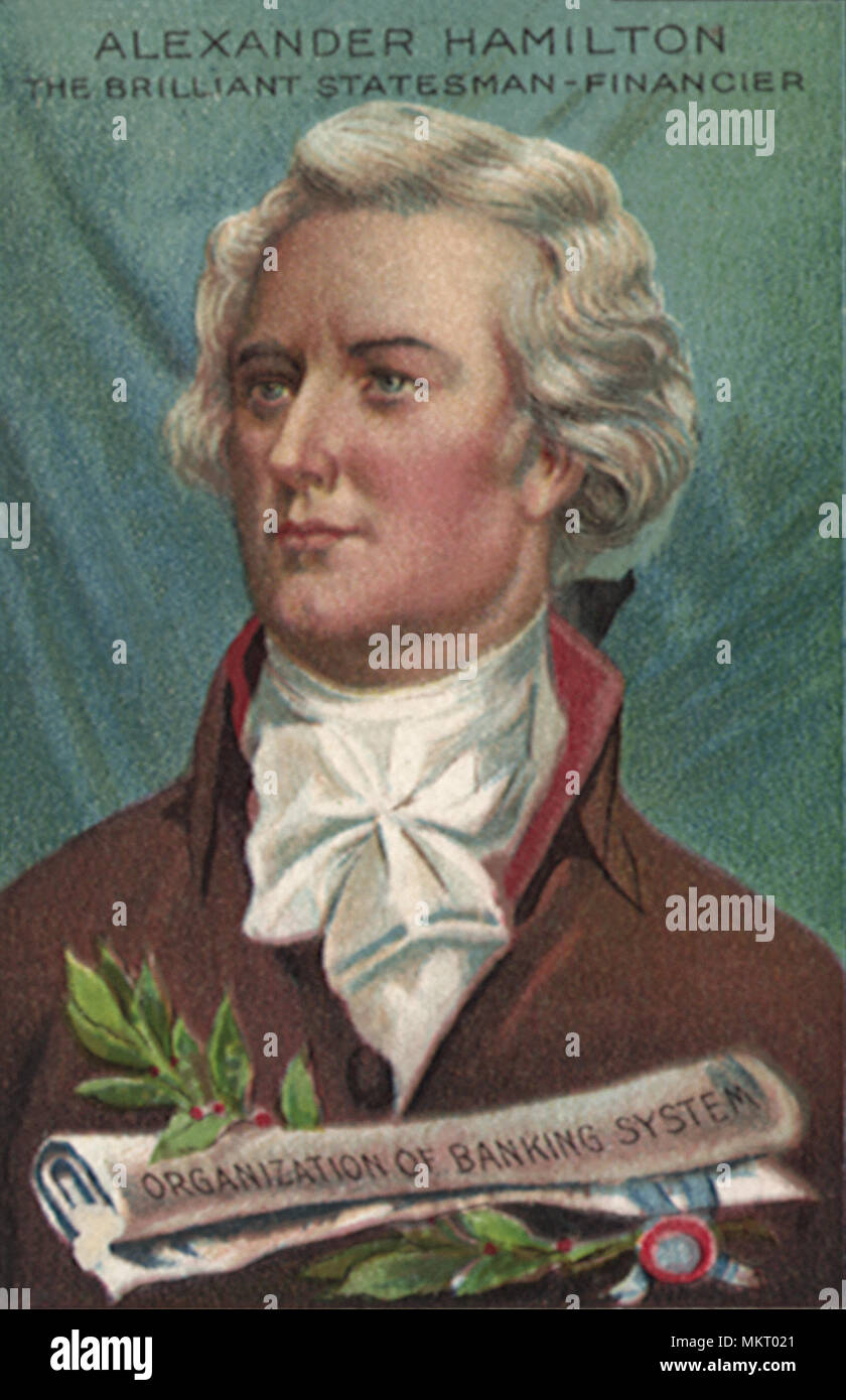 Alexander Hamilton Stockfoto