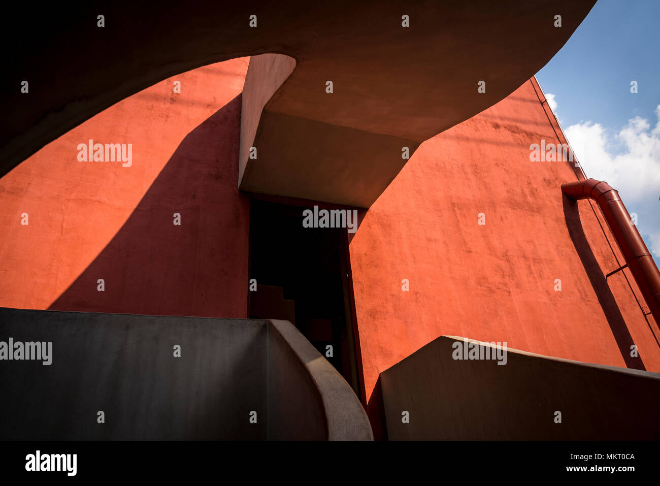 House - Studio Museum von Diego Rivera und Frida Kahlo, San Angel, Mexiko City, Mexiko Stockfoto