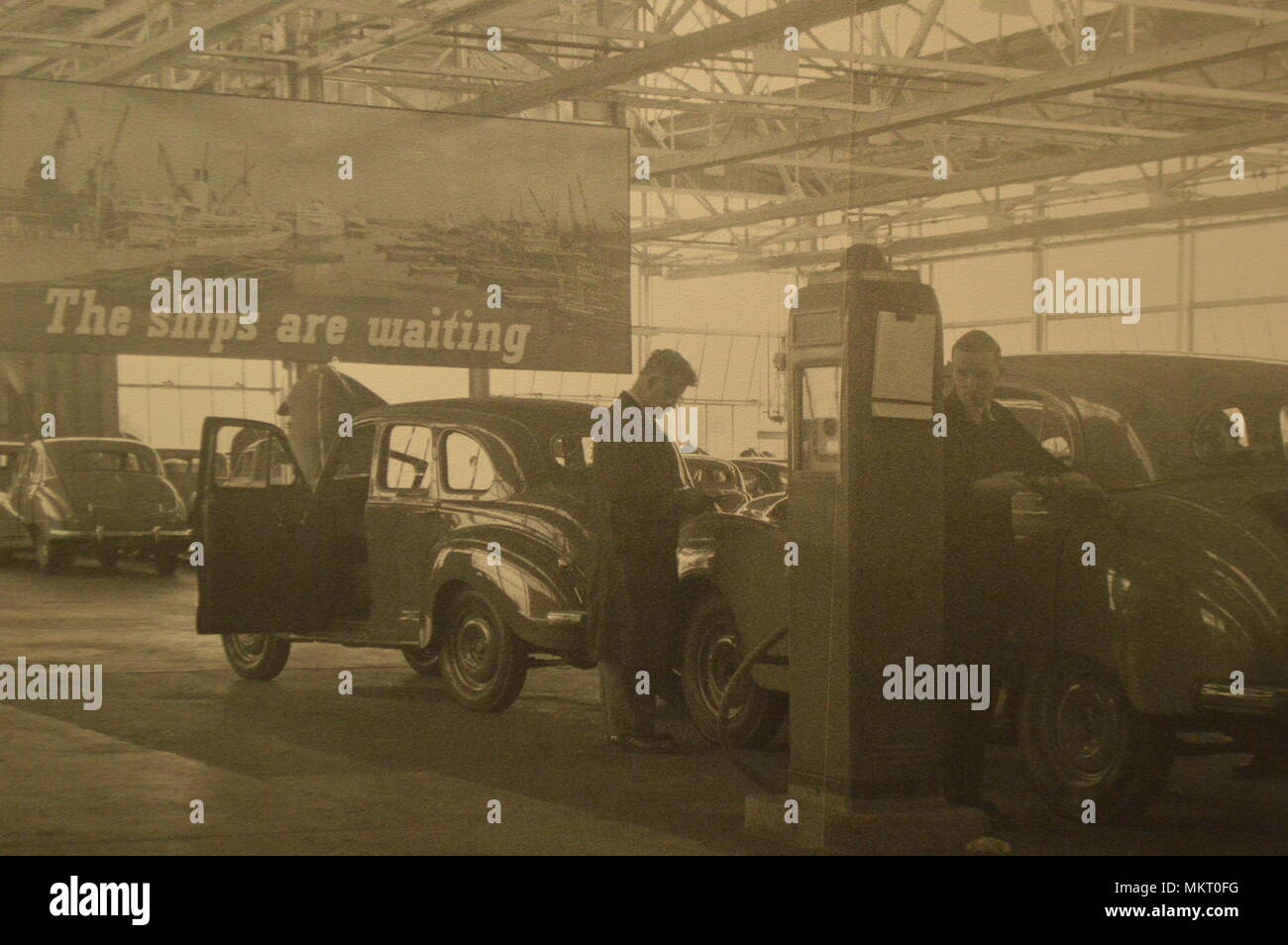 Alte Auto Bilder Stockfoto