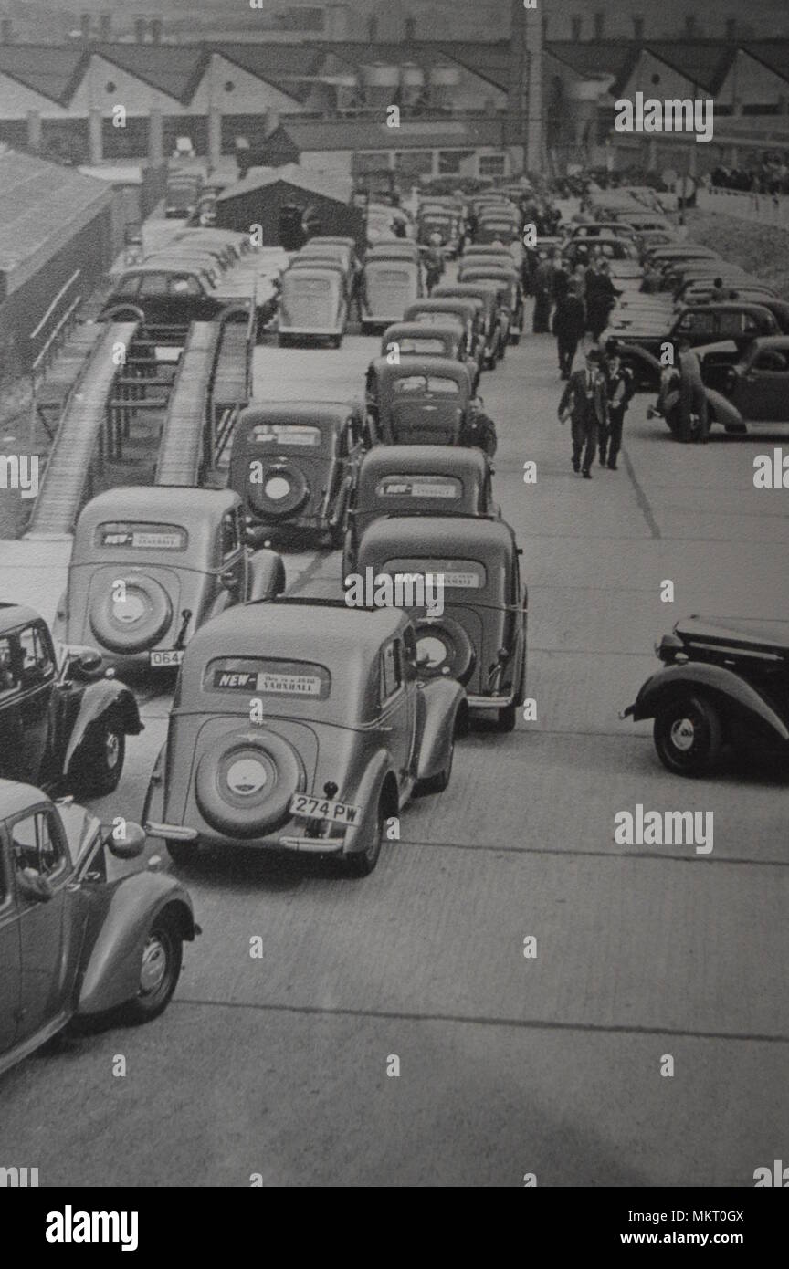 Alte Auto Bilder Stockfoto