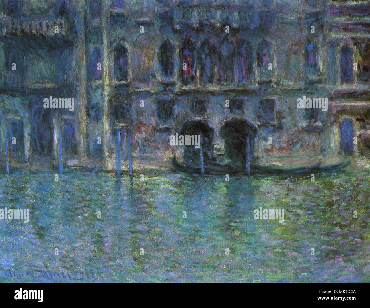 Palazzo da Mula, Venedig Stockfoto