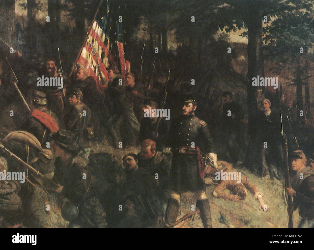 Die Schlacht von Antietam Stockfoto