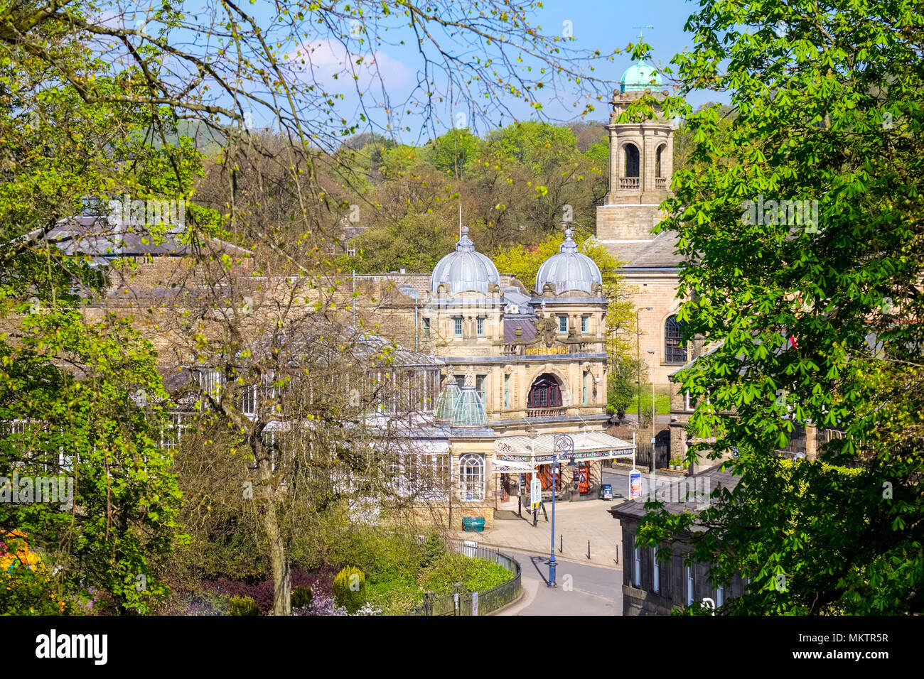 Buxton Opera House in The Derbyshire Kurort Stockfoto