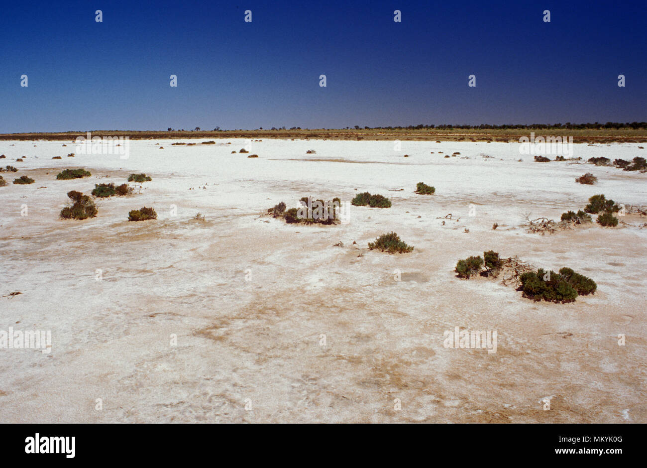 See Enttäuschung, ein Salzsee im Nordwesten des australischen Bundesstaates Western Australia Stockfoto