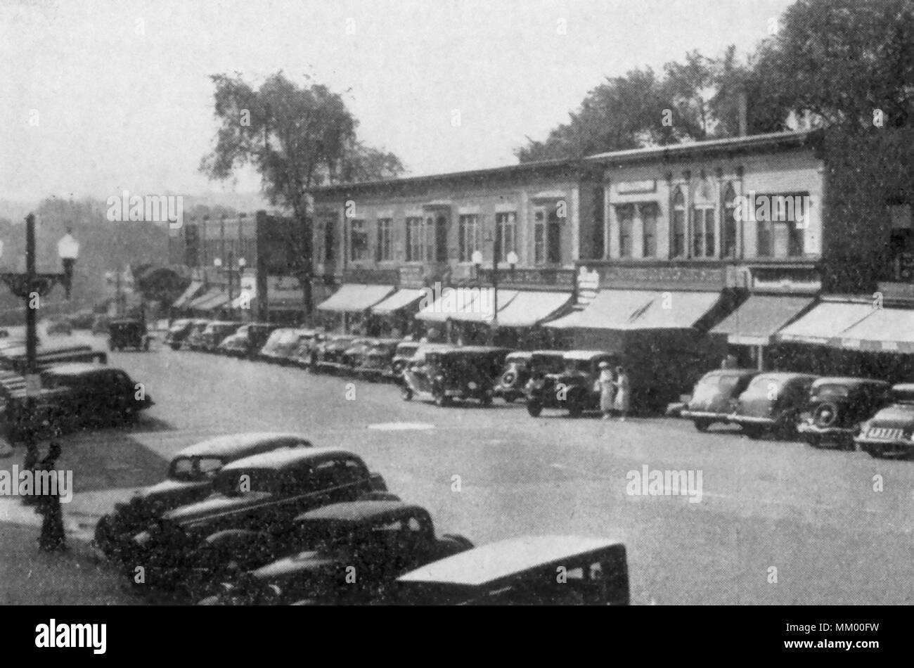 Wakefield Square. Wakefield. 1940 Stockfoto