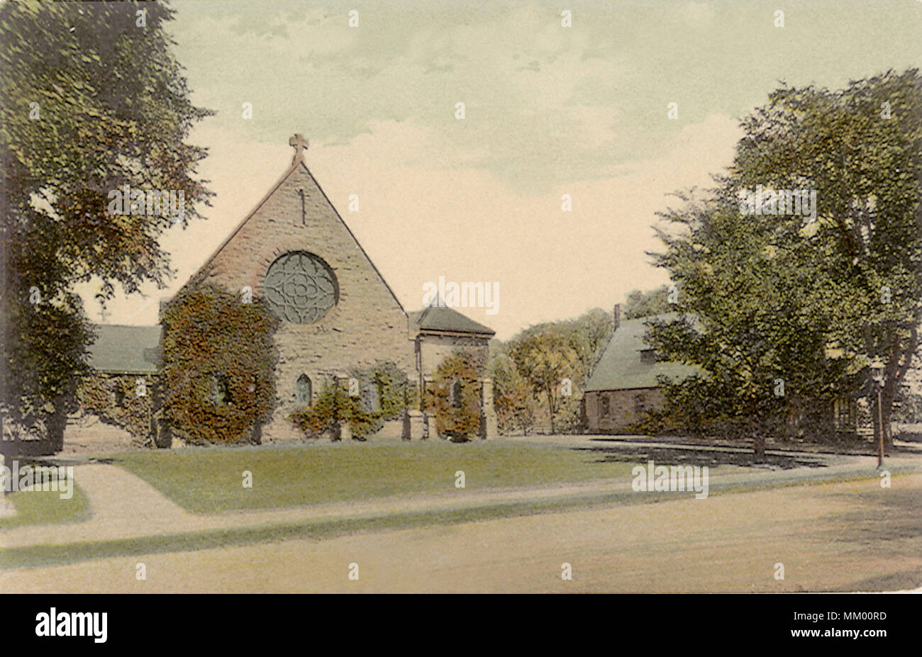 Kirche des Messias. Auburndale. 1910 Stockfoto