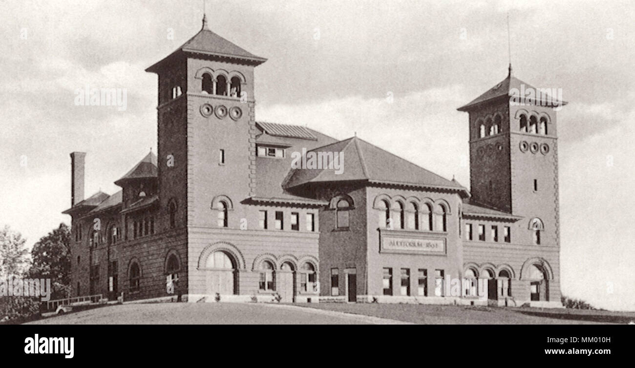 Das Auditorium. East Northfield. 1905 Stockfoto