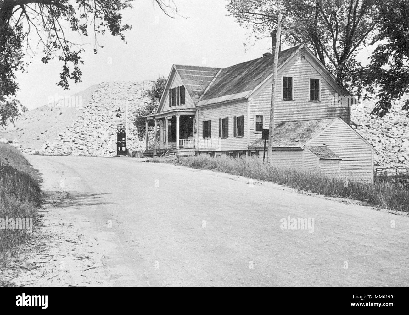 Post. Greenwich Village. 1938 Stockfoto