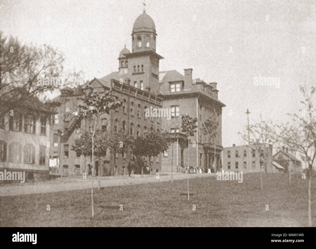 Kirche von der Immerwährenden Hilfe. Holyoke. 1891 Stockfoto
