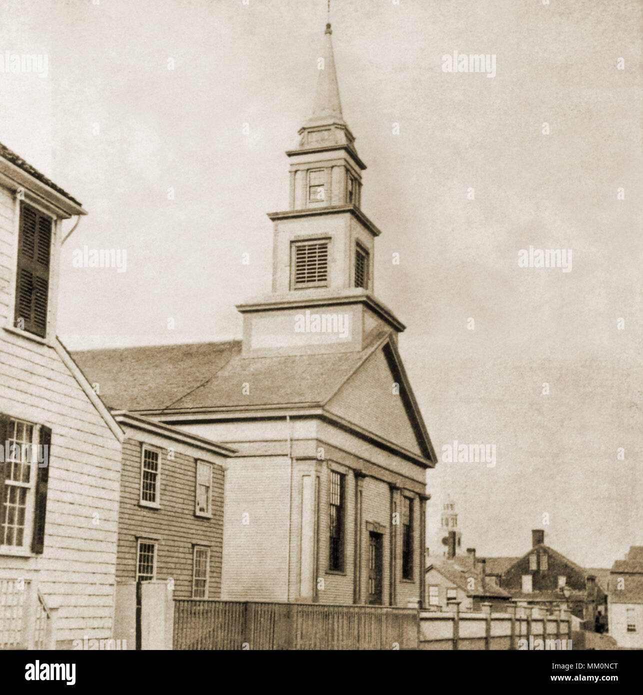 Baptist Church. Nantucket. 1870 Stockfoto