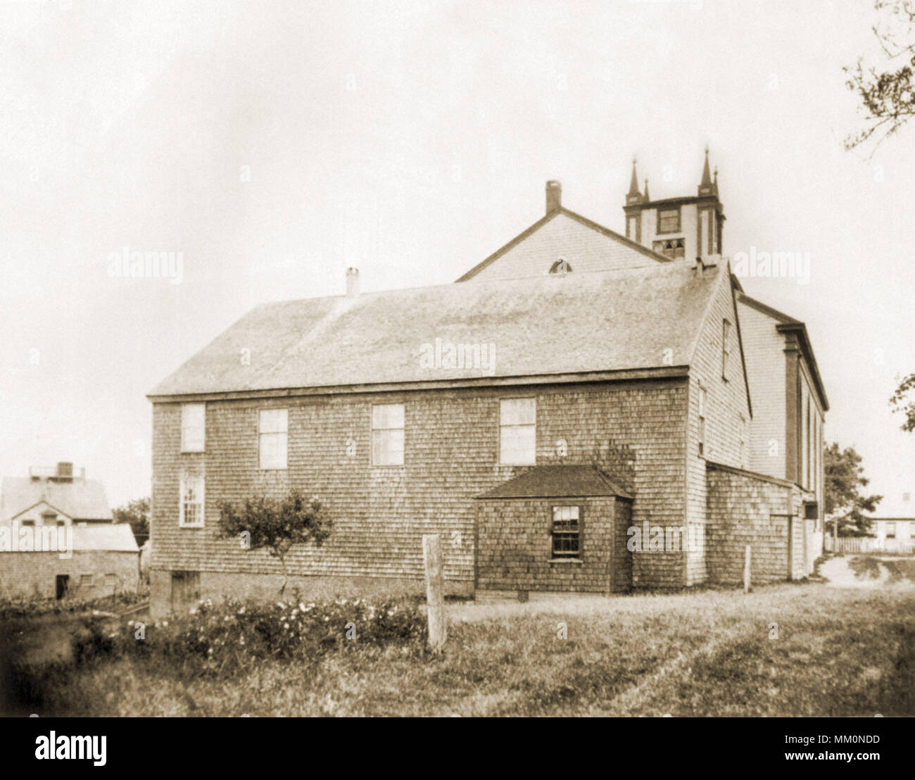 Old North Sakristei. Nantucket. 1880 Stockfoto