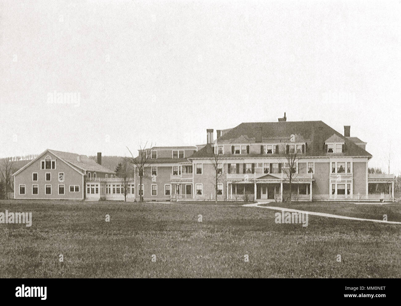 Miss Hall School. Pittsfield. 1910 Stockfoto