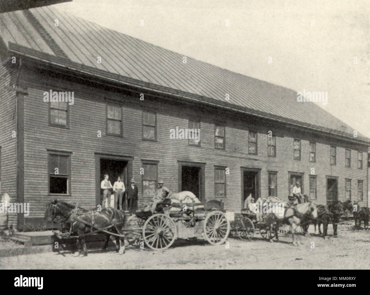 B.F. Parrot Firma. Augusta. 1904 Stockfoto