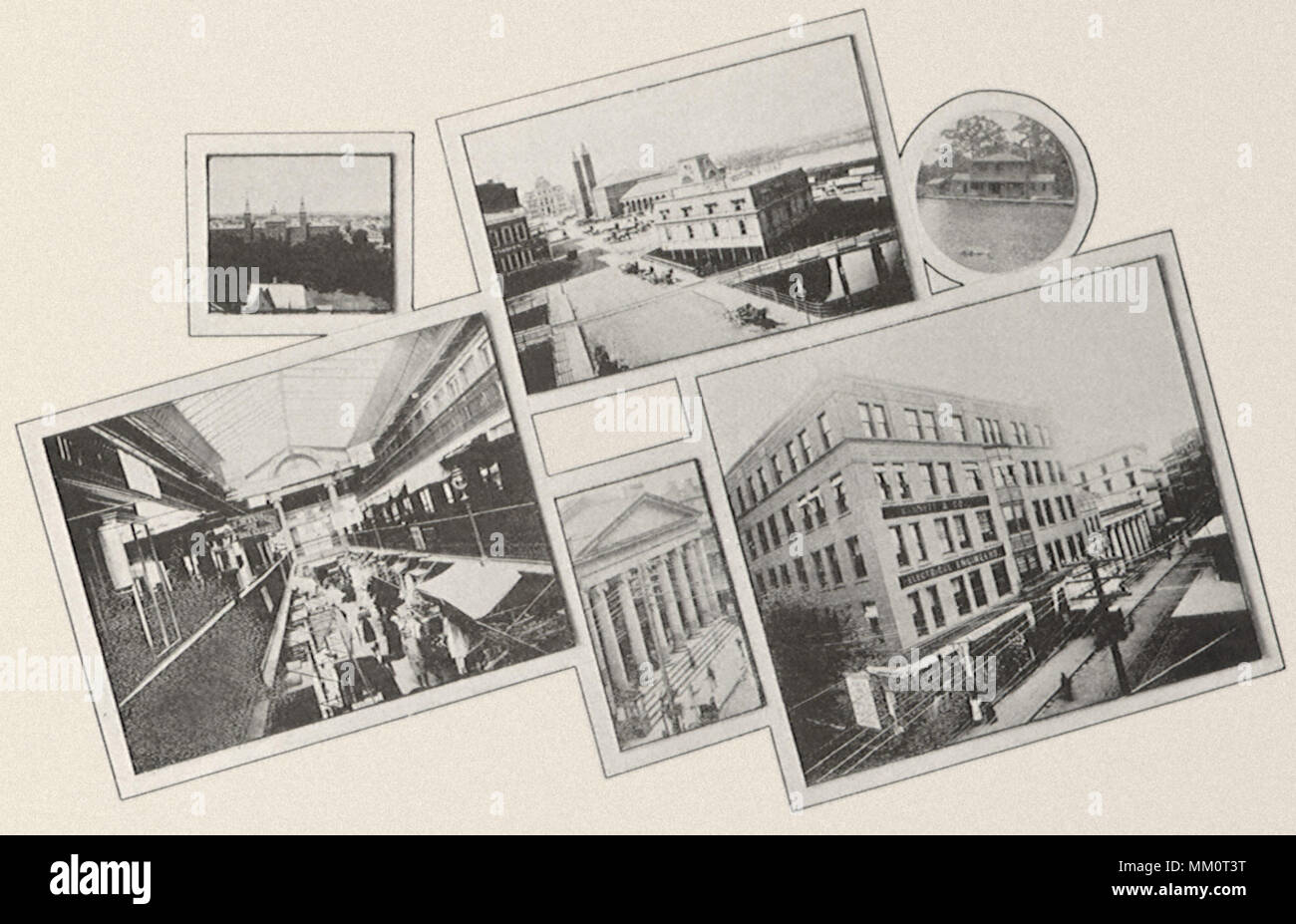 Arcade Gebäude. Der vorsehung. 1897 Stockfoto
