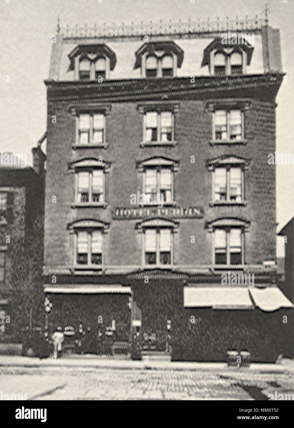 Hotel Perrin. Der vorsehung. 1897 Stockfoto