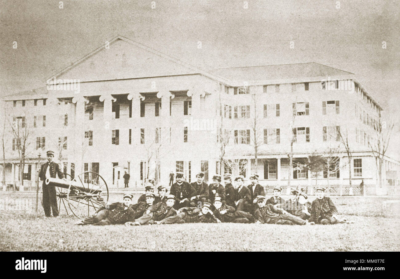 Atlantic House. Newport. 1861 Stockfoto
