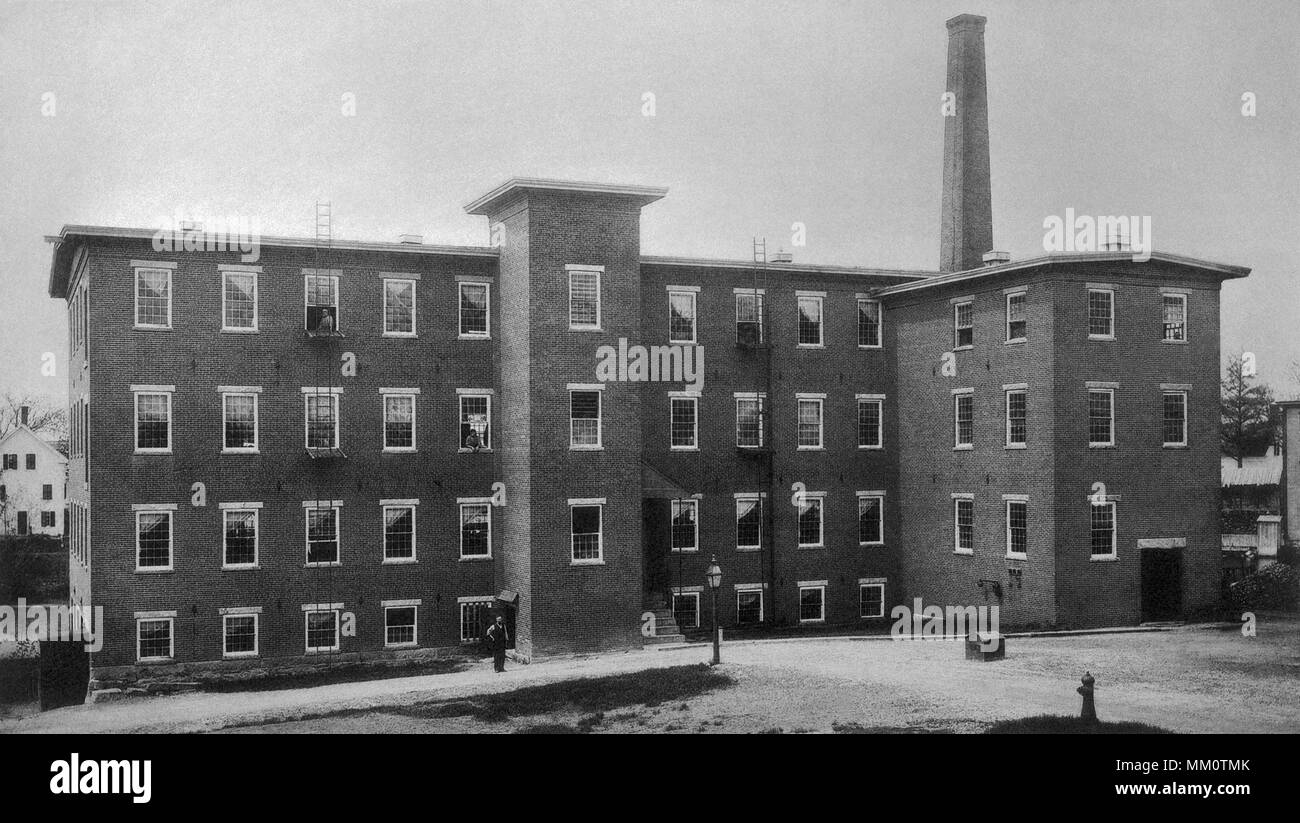 Norwegen Plains Firma Mühle Nr. 3. Rochester. 1892 Stockfoto