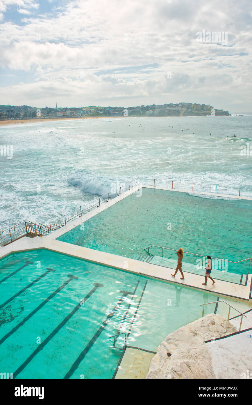 Bondi Icebergs Schwimmbad Stockfoto