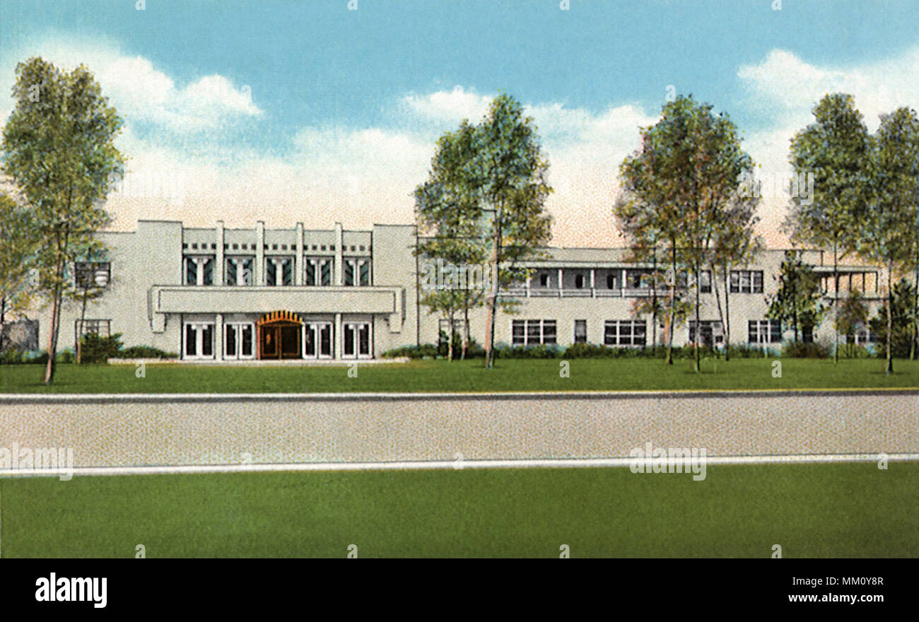Country Club. Midland. 1920 Stockfoto