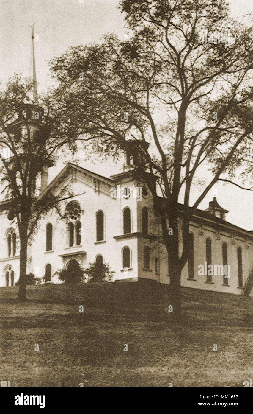 Gemeindekirche. Monson. 1949 Stockfoto