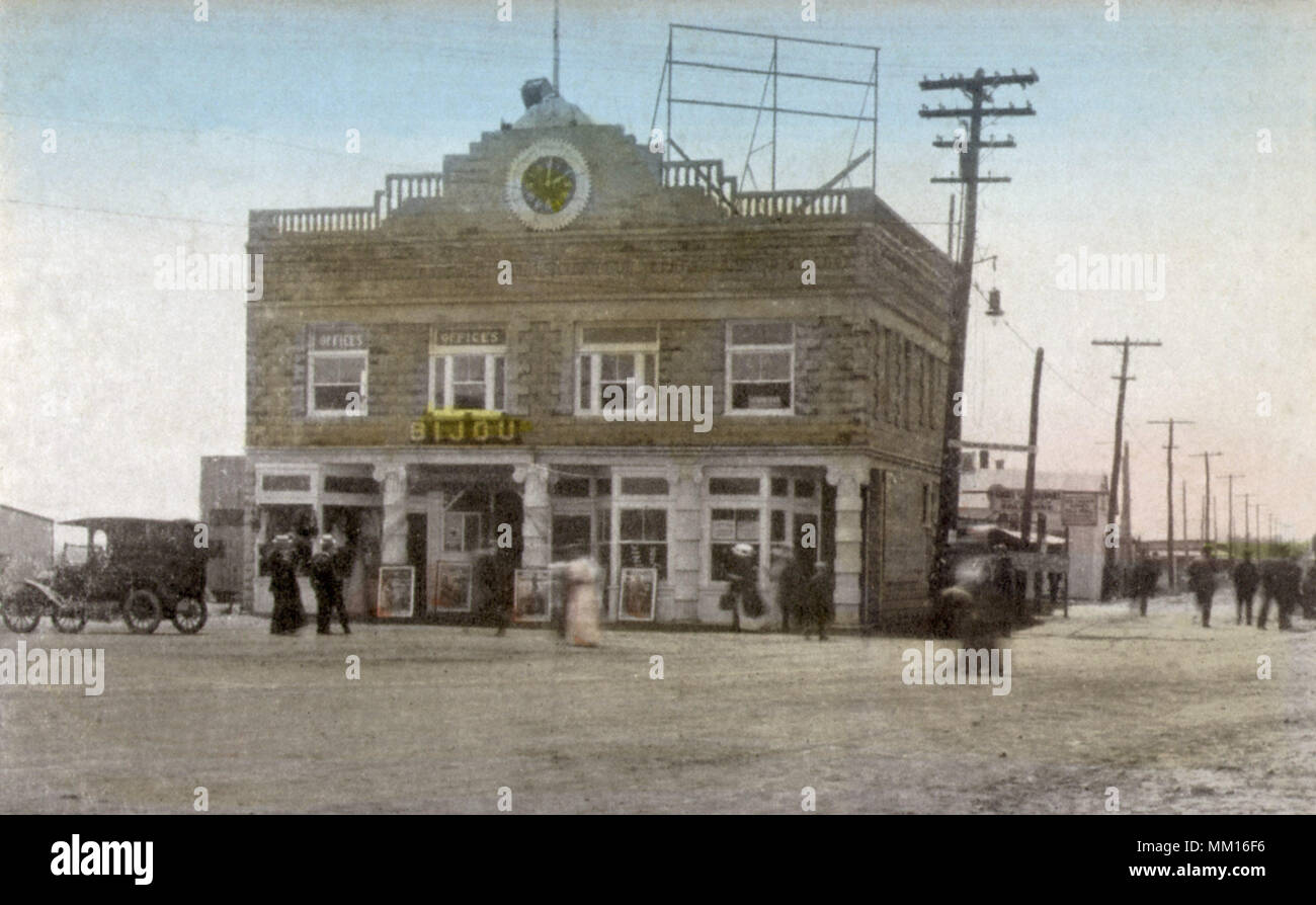 Bijou Theater. Salisbury Beach. 1910 Stockfoto