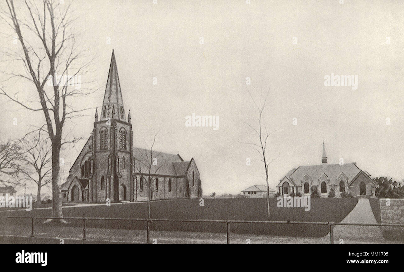 Sankt Barnabas Gedächtniskirche. Falmouth. 1896 Stockfoto